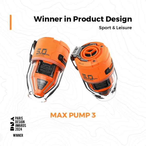 MAX PUMP 3 - High Speed 2-in-1 Rechargeable Air Pump - Image 2