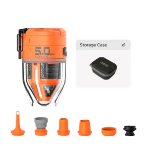 MAX PUMP 3 - High Speed 2-in-1 Rechargeable Air Pump - Orange
