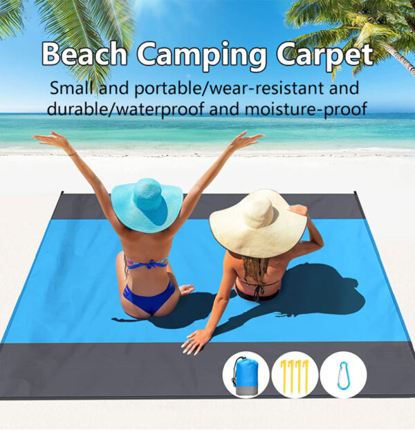 DryEase™ XL – Waterproof & Sand-Free Beach Blanket - Image 2