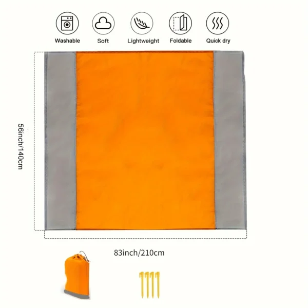 Beach Mat, Waterproof and Anti Sand Blanket - Image 7